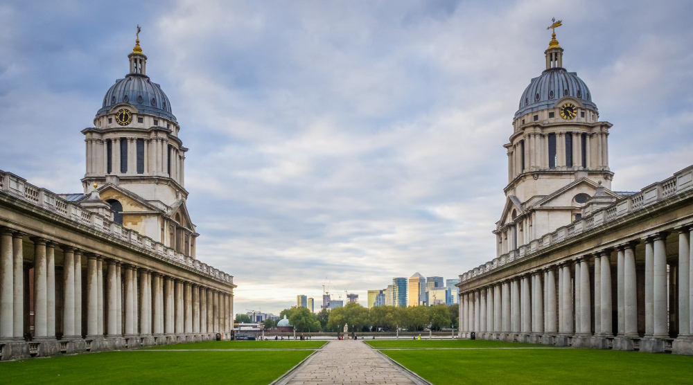 Historic university campus with twin domed towers and a central lawn, representing EduSpan's network of partner universities abroad